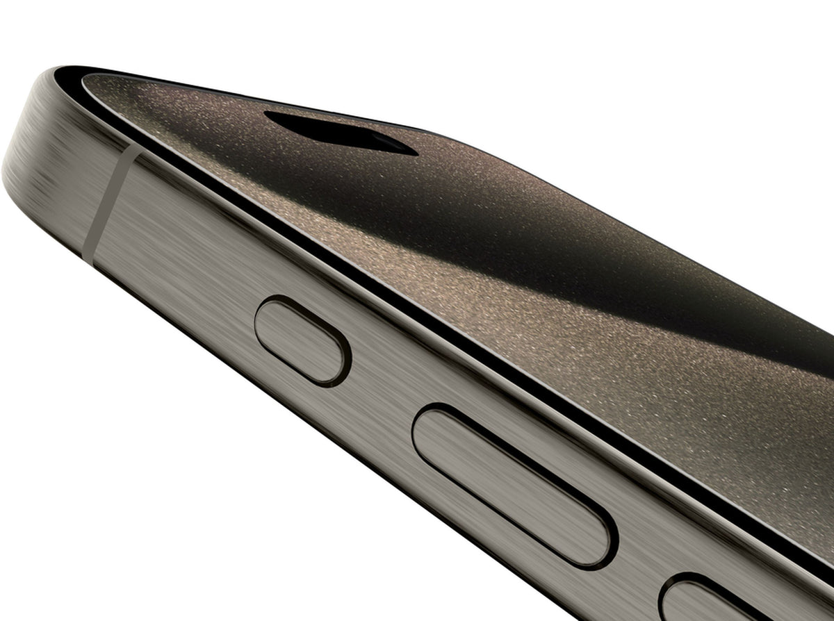 Belkin ScreenForce TemperedGlass Displayschutzfolie für Apple iPhone 15 Pro, gehärtetes Glas, Full Glue OVA137zz