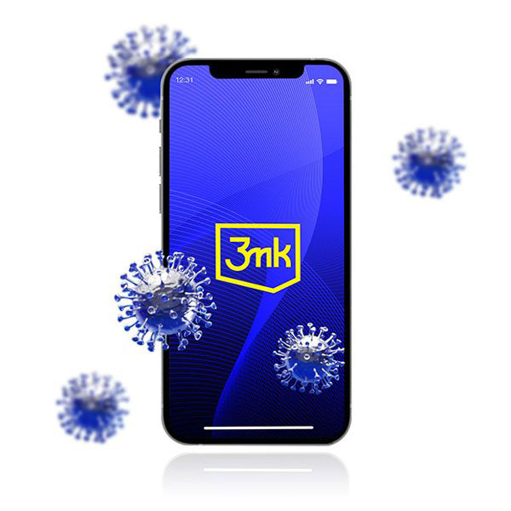 3MK FlexibleGlass Displayschutzfolie für Apple iPhone 12 Pro Max, Flexibles Glas, Vollflächig Klebend