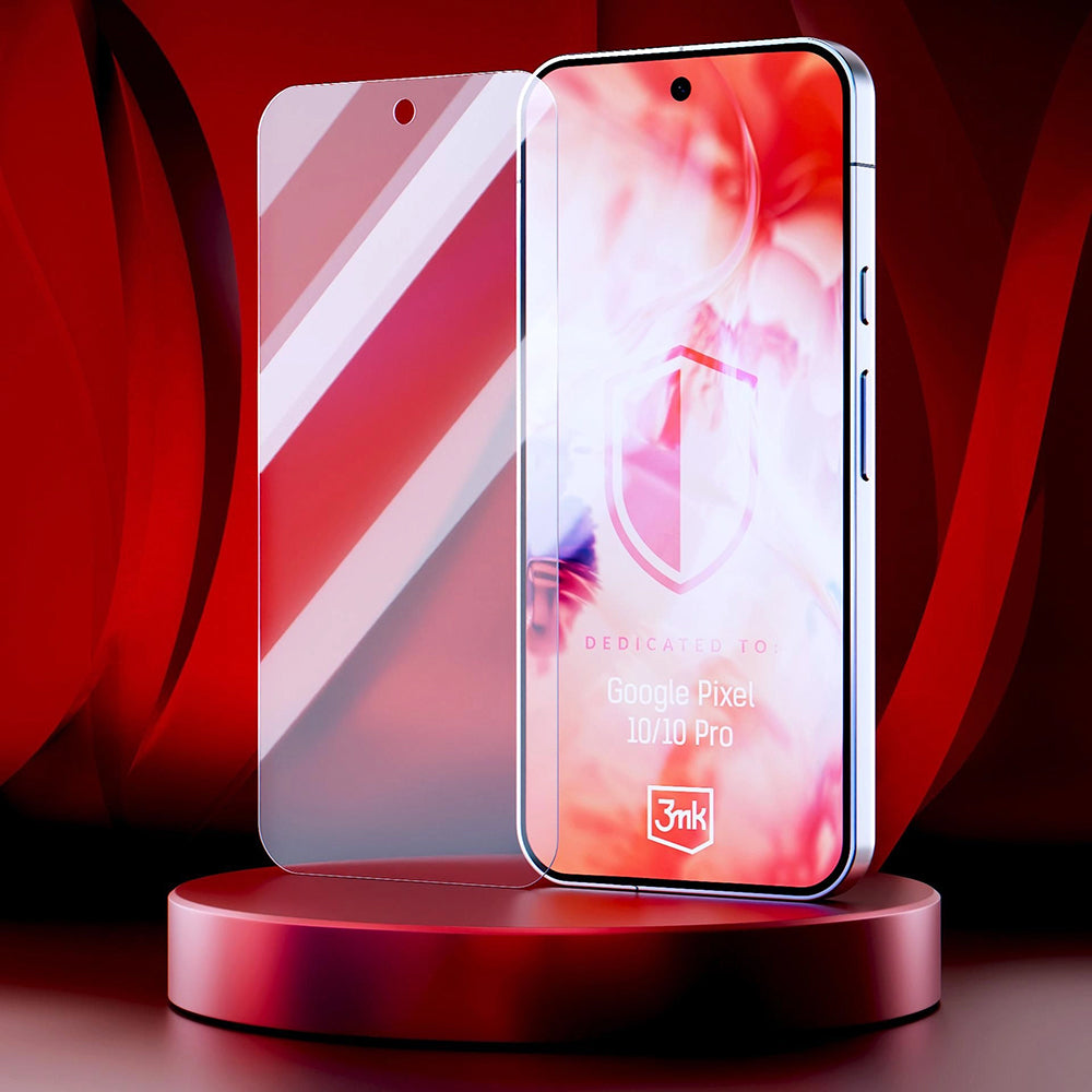 3MK FlexibleGlass Displayschutzfolie für Google Pixel 10 Pro / 10, Flexibles Glas, Vollflächig Klebend