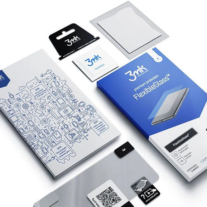 3MK FlexibleGlass Displayschutzfolie für Google Pixel 8 Pro, Flexibles Glas, Vollflächig Klebend