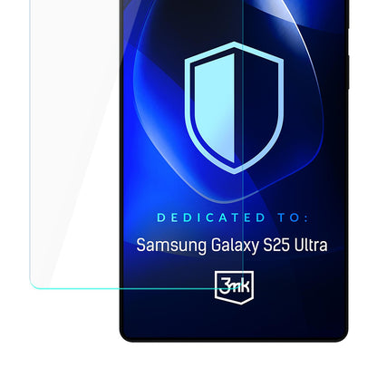 3MK FlexibleGlass Displayschutzfolie für Samsung Galaxy S25 Ultra S938, Flexibles Glas, Vollkleber