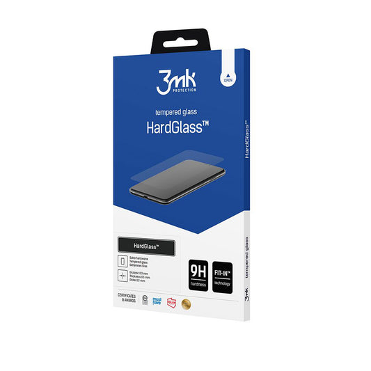 3MK HardGlass Screen Protector for Samsung Galaxy S25 Ultra S938, Tempered Glass, Full Glue