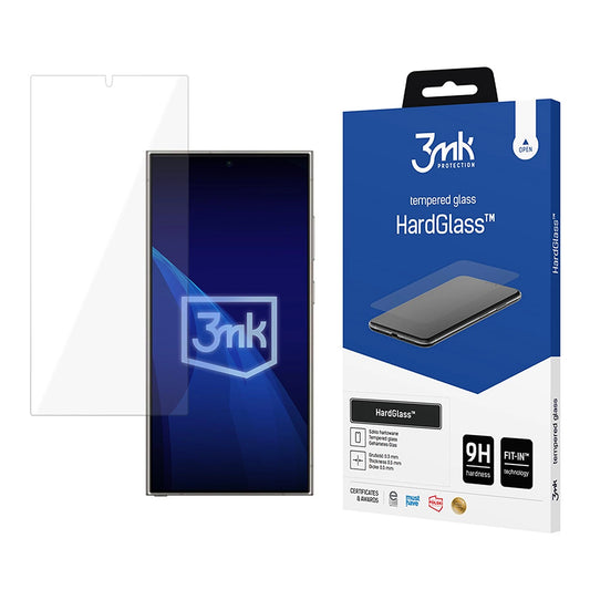 Schutzfolie 3MK HardGlass für Samsung Galaxy S26 Ultra S948, Gehärtetes Glas, Vollverklebung