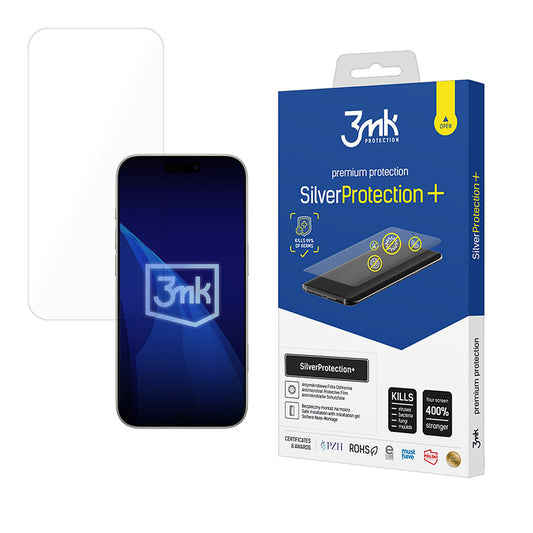Schutzfolie 3MK Silver Protect+ für Apple iPhone 17, Kunststoff
