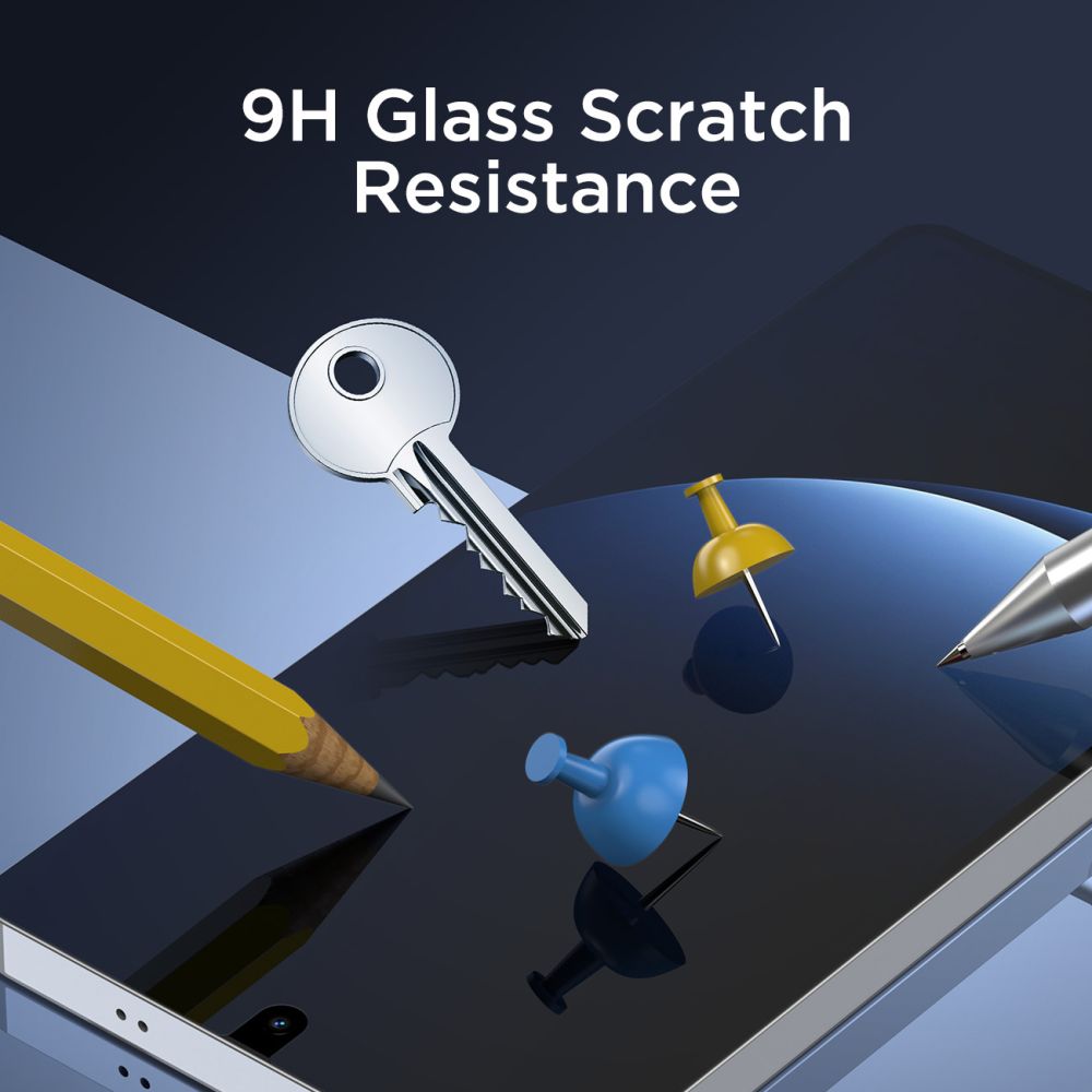 Schutzfolie Tech-Protect für Samsung Galaxy S25 S931 / S24 S921, Gehärtetes Glas, Vollverklebung, Set 10 Stück