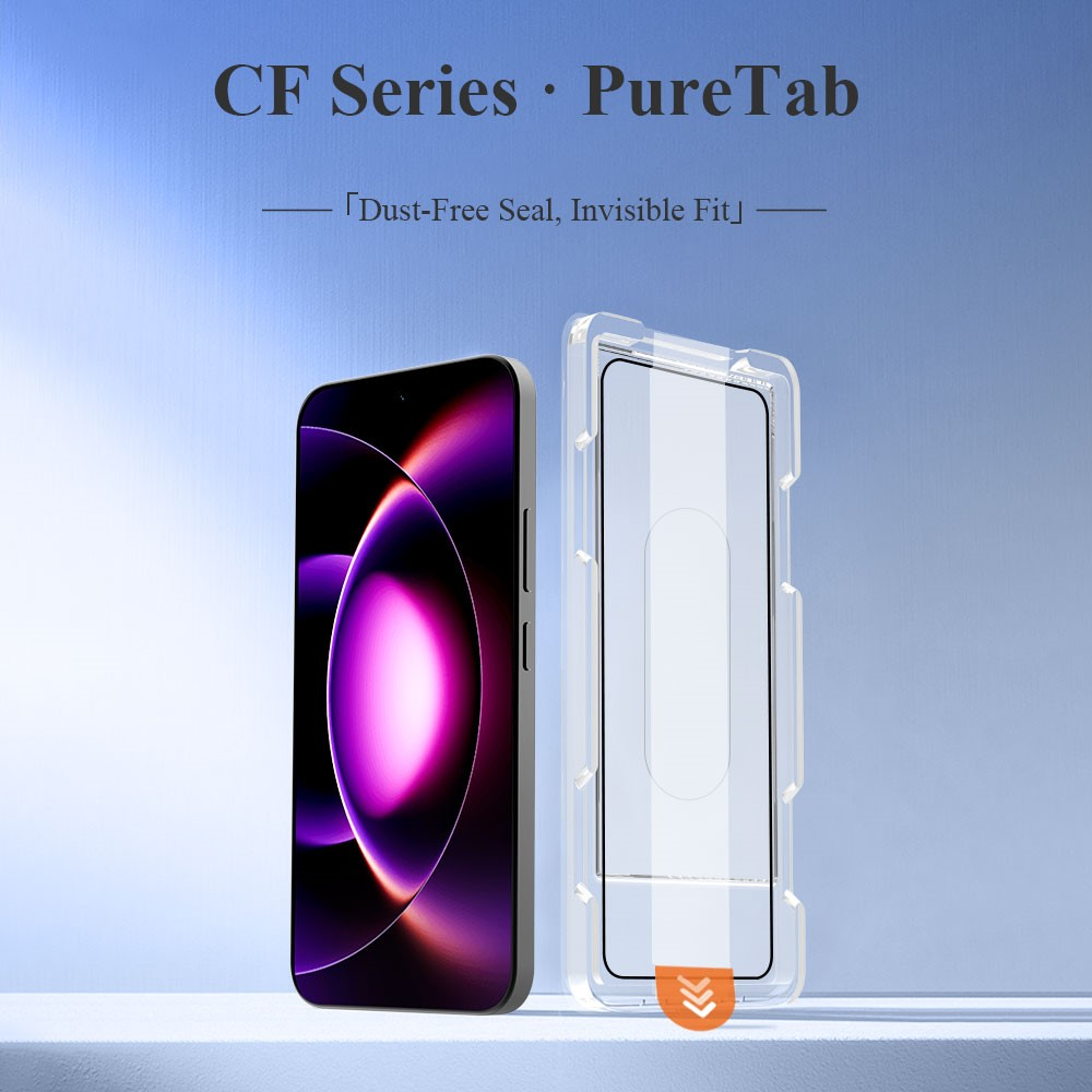 Lereach Displayschutzfolie für Xiaomi 17T Pro, gehärtetes Glas, Full Glue, Schwarz