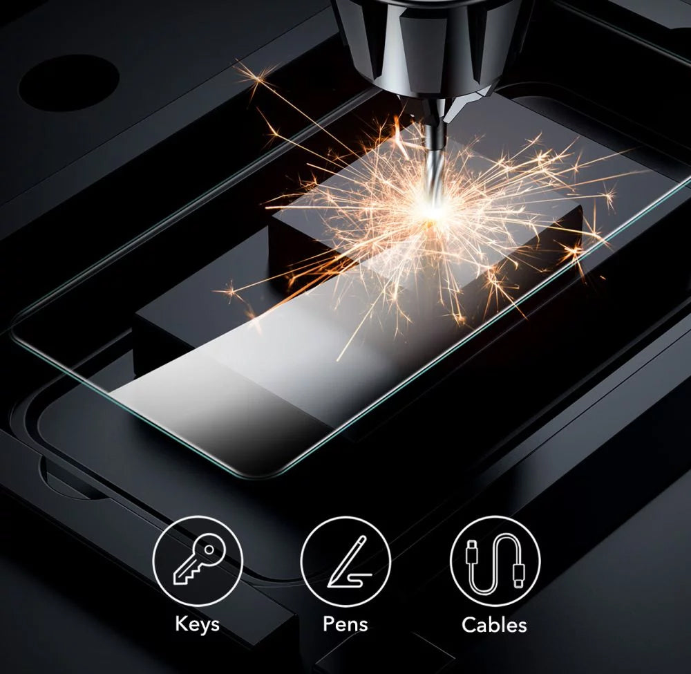 Schutzfolie ESR für Samsung Galaxy S25 Ultra S938, gehärtetes Glas, Full Glue, Set 2 Stück