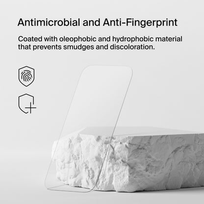 Belkin ScreenForce TemperedGlass Displayschutzfolie für Apple iPhone 16 / 15 / 14 Pro, gehärtetes Glas, Full Glue OVA135zz