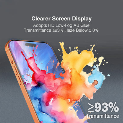 Tel Protect 10X HD DLC Diamond Coating Displayschutzfolie für Apple iPhone 17e / 16e / 14 / 13 Pro / 13, gehärtetes Glas, vollflächig klebend, schwarz