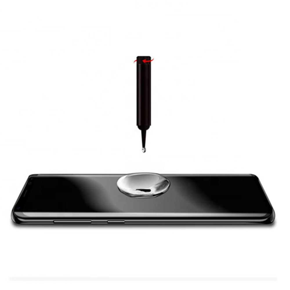Lito Displayschutzfolie für Samsung Galaxy Note 10+ 5G N976 / Note 10+ N975, gehärtetes Glas, UV-Kleber, 3D