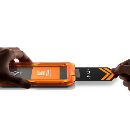 Schutzfolie Spigen GlastR Align Master Slim für Apple iPhone 17, Gehärtetes Glas, Vollkleber, Set 3 Stück AGL10484