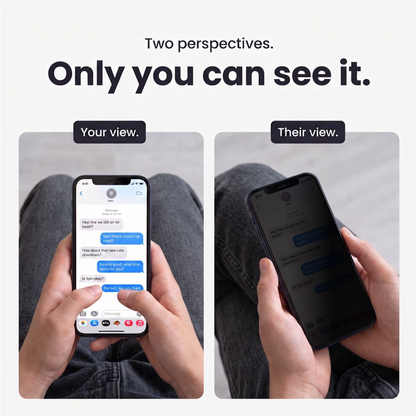Privacy-Schutzfolie Tech-Protect OneTouch für Apple iPhone 18 Pro, gehärtetes Glas, Full Glue, 2er-Set