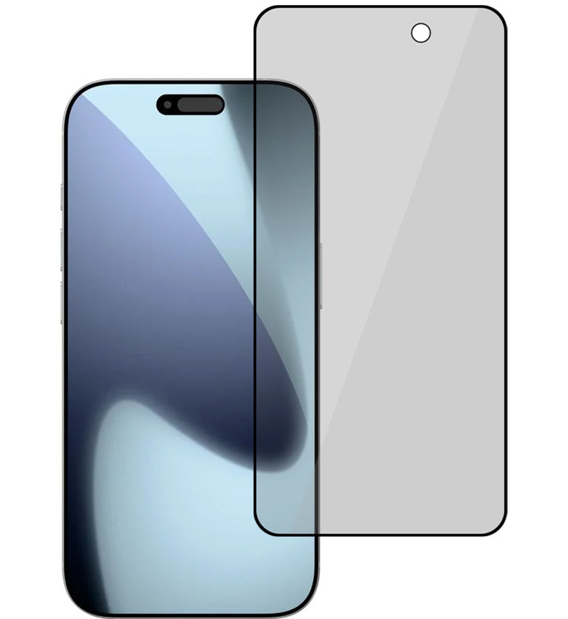 Tel Protect 10X Plus Titanium Privacy-Displayschutzfolie für Apple iPhone 17 Pro Max, gehärtetes Glas, vollflächig klebend