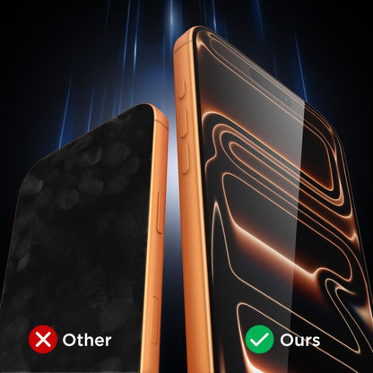 Schutzfolie Tech-Protect für Apple iPhone 17 Pro / 17 / 16 Pro, Gehärtetes Glas, Vollverklebung, Set 10 Stück