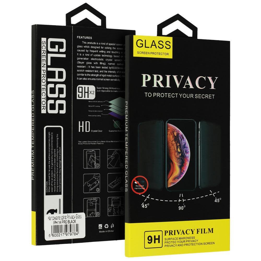 Privacy Screen Protector OEM Shield Screen for Samsung Galaxy S25 Ultra S938, Tempered Glass, Full Glue