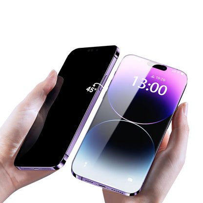 Tel Protect 10X Plus Titanium Privacy-Displayschutzfolie für Apple iPhone 17 Pro Max, gehärtetes Glas, vollflächig klebend