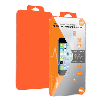 OEM Orange Displayschutzfolie für Apple iPhone 18 Pro Max / 17 Pro Max / 16 Pro Max, gehärtetes Glas, Full Glue
