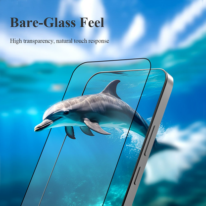 Lereach Displayschutzfolie für Xiaomi 17T Pro, gehärtetes Glas, Full Glue, Schwarz