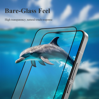Lereach Displayschutzfolie für Xiaomi Poco X8 Pro Max, gehärtetes Glas, Full Glue, Schwarz