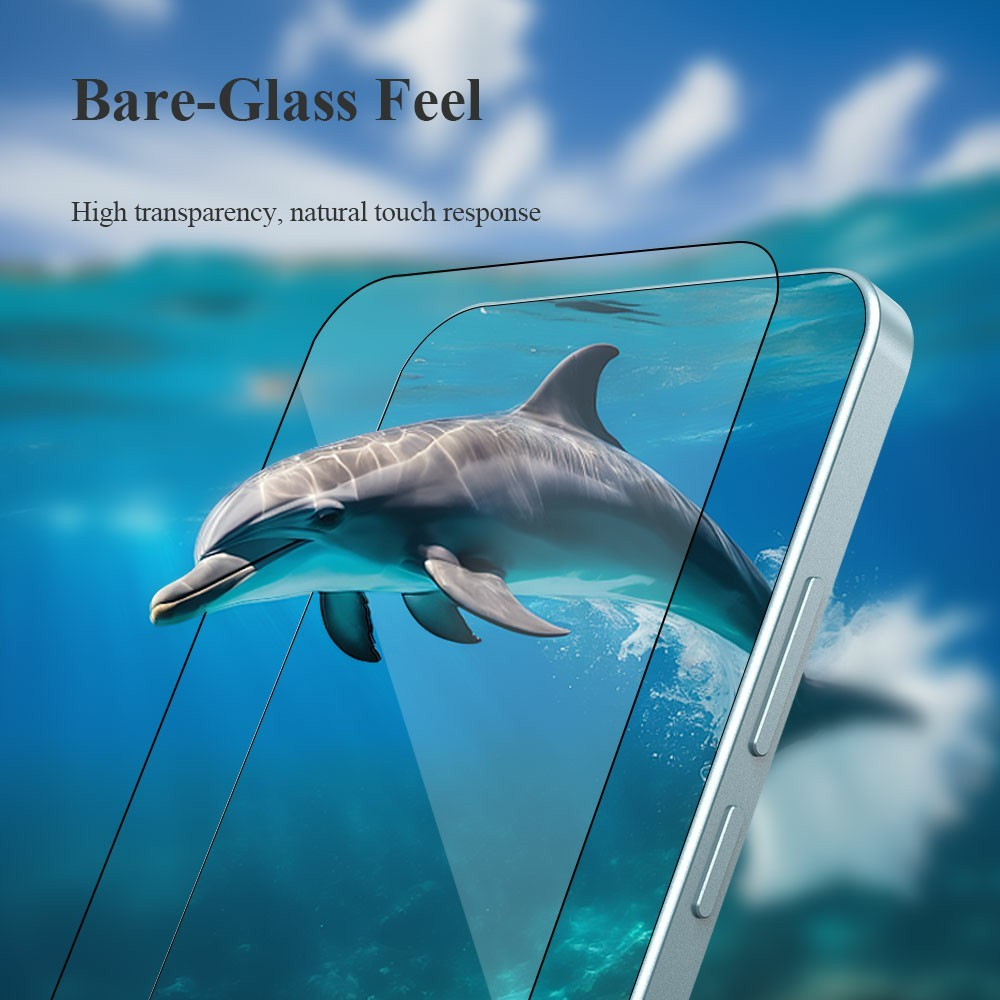 Lereach Displayschutzfolie für Xiaomi Redmi Note 15 Pro 5G, gehärtetes Glas, Full Glue, Schwarz