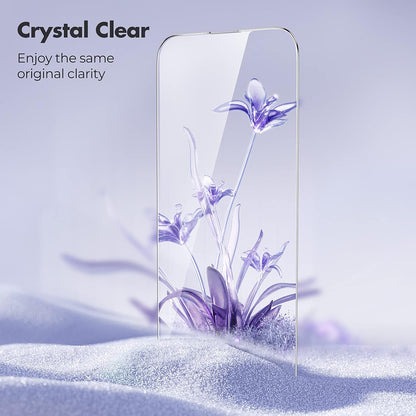 Anank Displayschutzfolie für Apple iPhone 15, gehärtetes Glas, Full Glue, 3D, 10 Stück Set