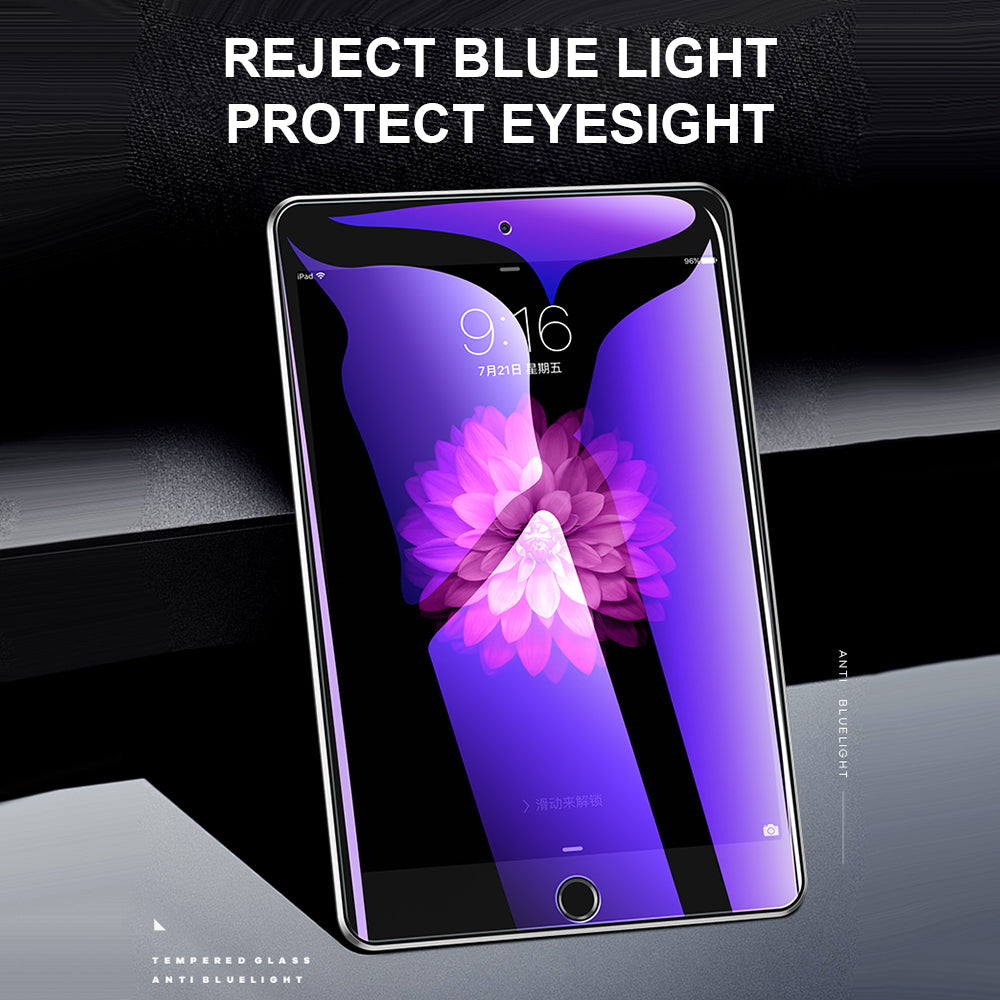 Anti-Blue-Light-Schutzfolie Lito Classic für Apple iPad Air 11 (2026) / Air 11 (2025), gehärtetes Glas, Full Glue, 2.5D