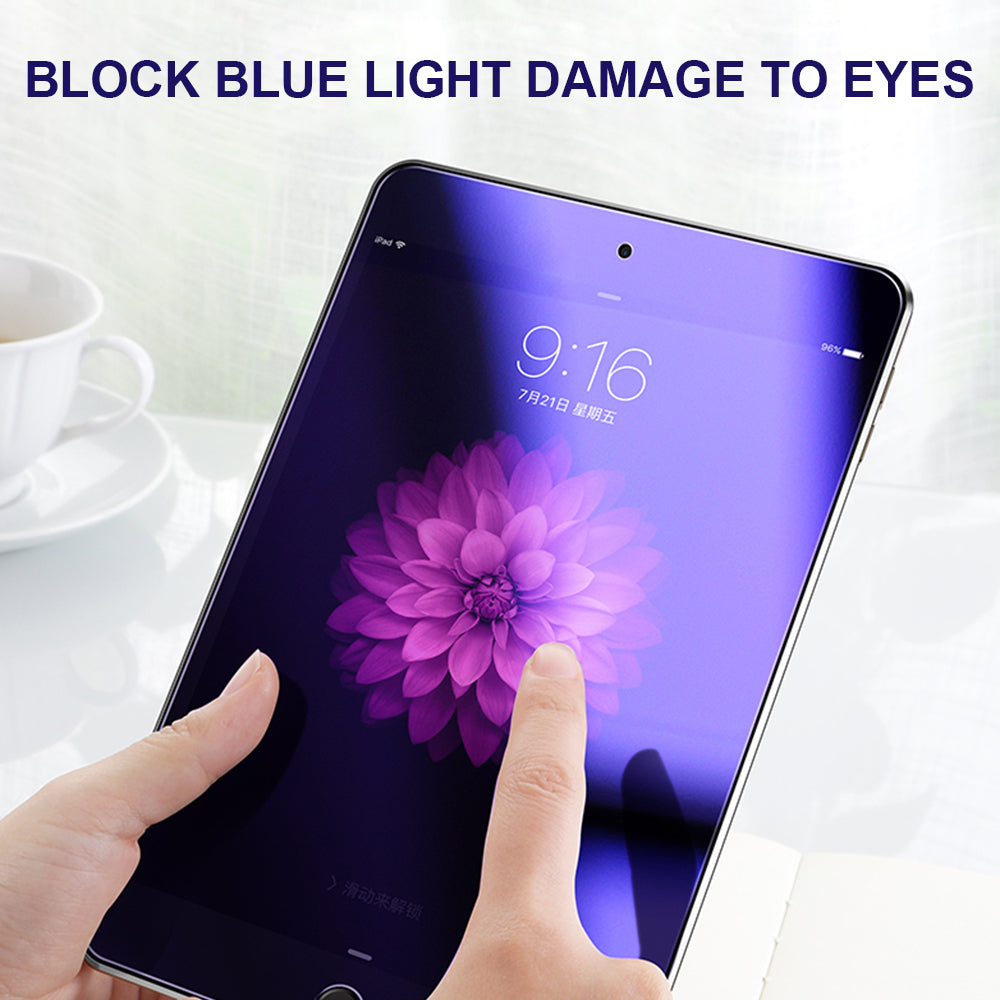 Anti-Blue-Light-Schutzfolie Lito Classic für Apple iPad Air 11 (2026) / Air 11 (2025), gehärtetes Glas, Full Glue, 2.5D