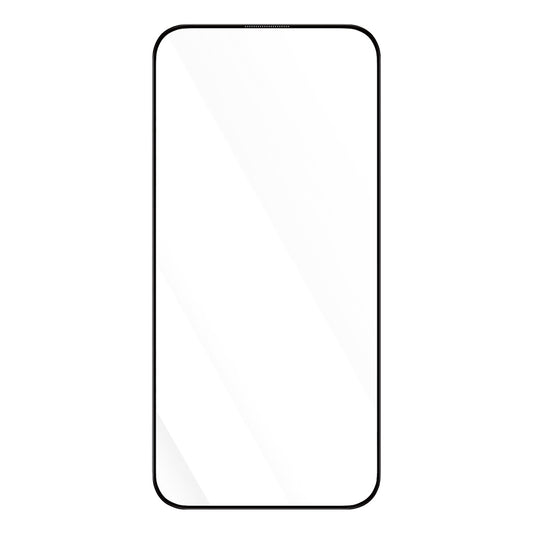 Blueo Anti-Dust HD Displayschutzfolie für Apple iPhone 17 Pro / 17 / 16 Pro, gehärtetes Glas, Vollkleber, Schwarz
