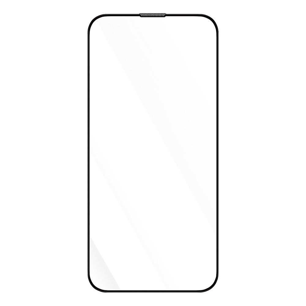 Blueo Anti-Reflective HD Displayschutzfolie für Apple iPhone 17e / 16e / 14 / 13 Pro, gehärtetes Glas, Vollklebung, Schwarz