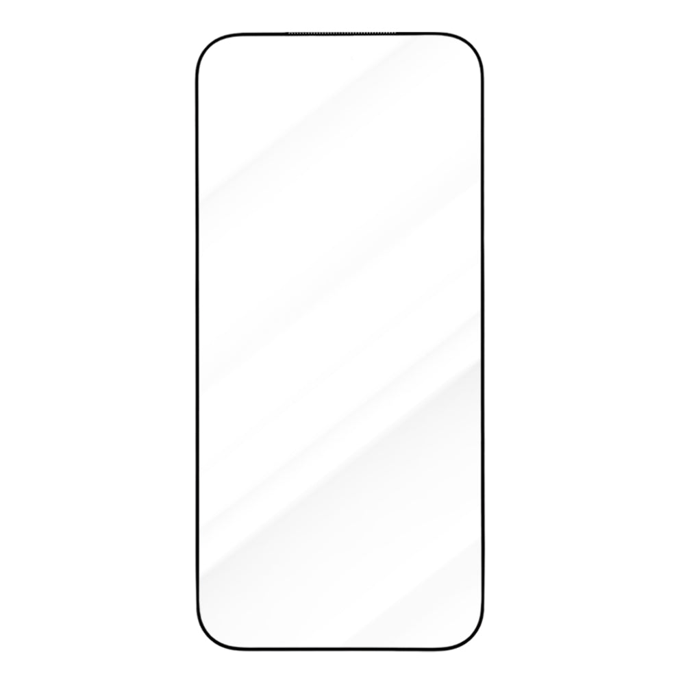Blueo Drop Resistant Applicator Pro Displayschutzfolie für Apple iPhone 18 Pro / 17 Pro / 17 / 16 Pro, gehärtetes Glas, vollflächig klebend, schwarz
