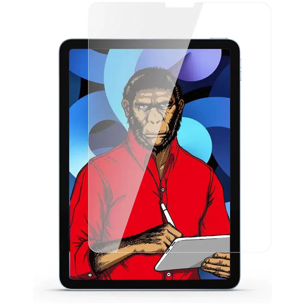 Blueo HD Displayschutzfolie für Apple iPad (2025) / (2022), gehärtetes Glas, Full Glue