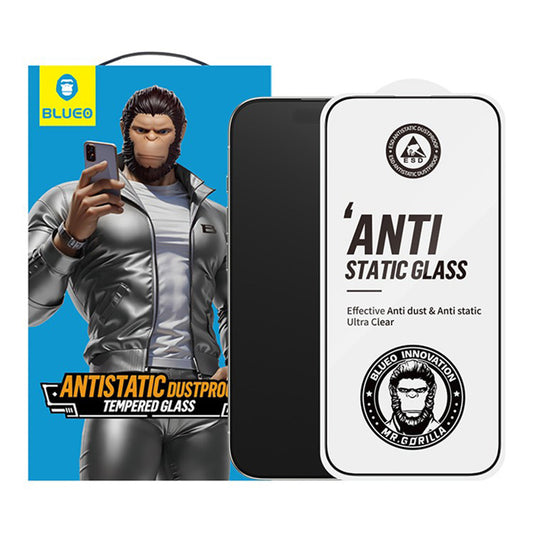 Schutzfolie Blueo HD für Apple iPhone 17 Air, gehärtetes Glas, Full Glue, 2.5D, Set mit 5 Stück