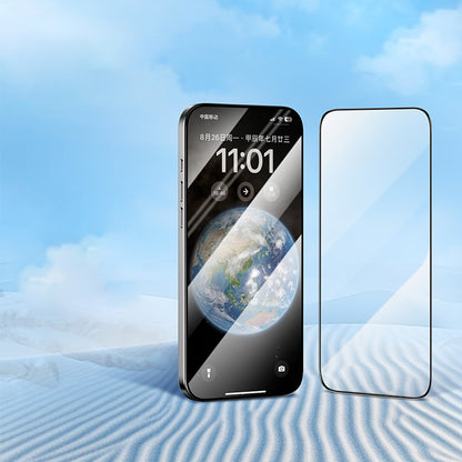 Schutzfolie Blueo HD für Samsung Galaxy S26 Plus S947, Gehärtetes Glas, Vollverklebung, 2.5D, Set mit 5 Stück, Schwarz