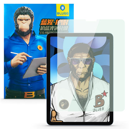Schutzfolie Blueo für Apple iPad Pro 12.9 (2022) / Pro 12.9 (2021) / Pro 12.9 (2020), Gehärtetes Glas, Vollverklebung