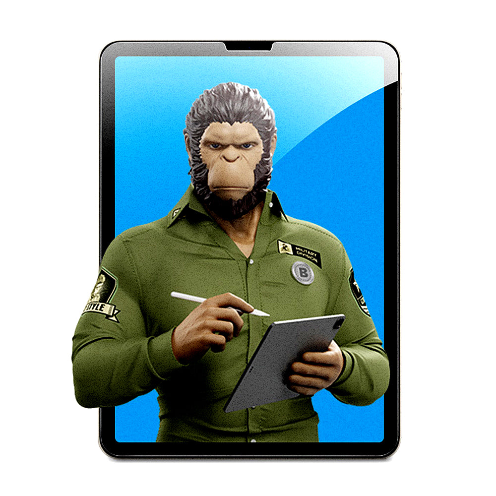 Blueo Spezial-Schreibschutzfolie für Apple iPad Pro 13 (2024), Kunststoff