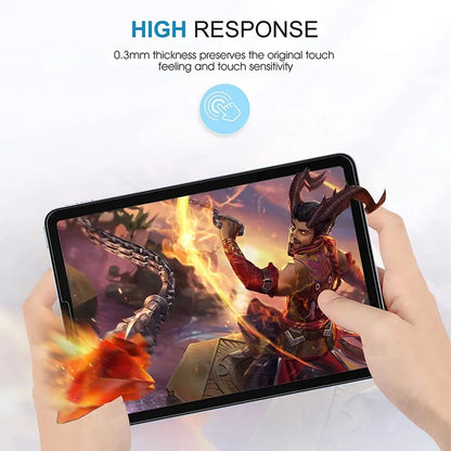 Clear Lito Classic Displayschutzfolie für Apple iPad (2025) / (2022), gehärtetes Glas, Full Glue, 2.5D