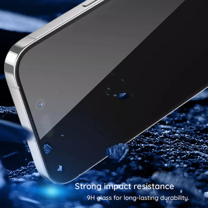 Blueo HD Außenschutzfolie für Samsung Galaxy Z Fold8 F976, gehärtetes Glas, Full Glue, 2.5D, Schwarz