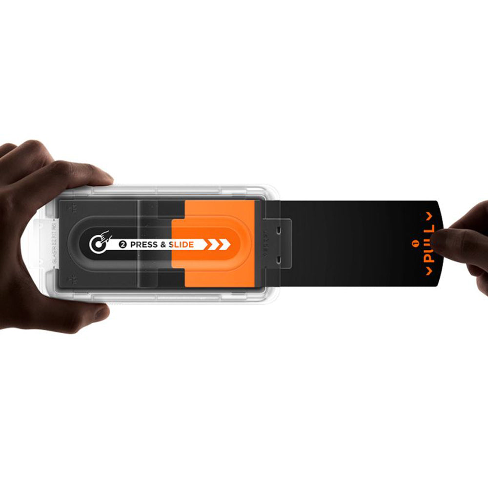 Außenschutzfolie Privacy Spigen GlastR EZ FIT Pro HD für Samsung Galaxy Z Fold8 Ultra F976, Gehärtetes Glas, Vollflächig verklebt