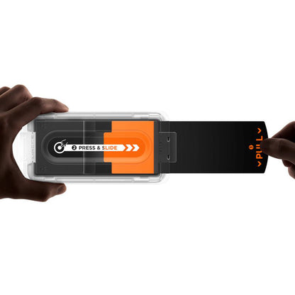 Außenschutzfolie Privacy Spigen GlastR EZ FIT Pro HD für Samsung Galaxy Z Fold8 Ultra F976, Gehärtetes Glas, Vollflächig verklebt