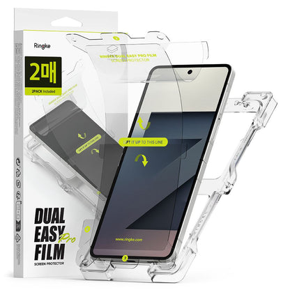 Schutzfolie Ringke Dual Easy Pro für Samsung Galaxy Z Flip7 F766, Kunststoff, 2er Set