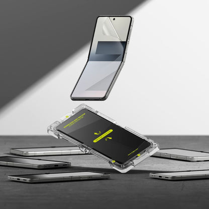 Schutzfolie Ringke Dual Easy Pro für Samsung Galaxy Z Flip7 F766, Kunststoff, 2er Set
