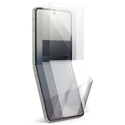 Schutzfolie Ringke Dual Easy Pro für Samsung Galaxy Z Flip7 F766, Kunststoff, 2er Set