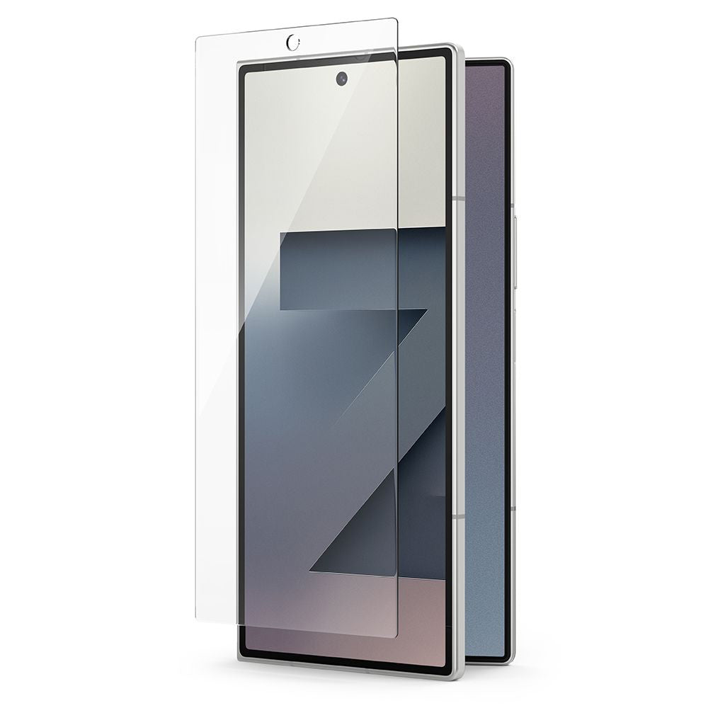 Schutzfolie Außenbildschirm Ringke Easy Slide für Samsung Galaxy Z Fold7 F966, Gehärtetes Glas, Vollverklebung, Set 2 Stück