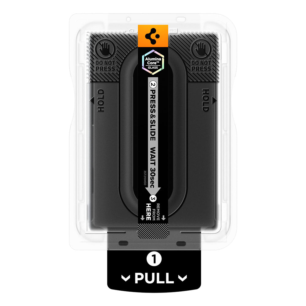 Außenschutzfolie Spigen GlastR EZ FIT Pro HD für Samsung Galaxy Z Fold8 F971, gehärtetes Glas, Full Glue AGL11942
