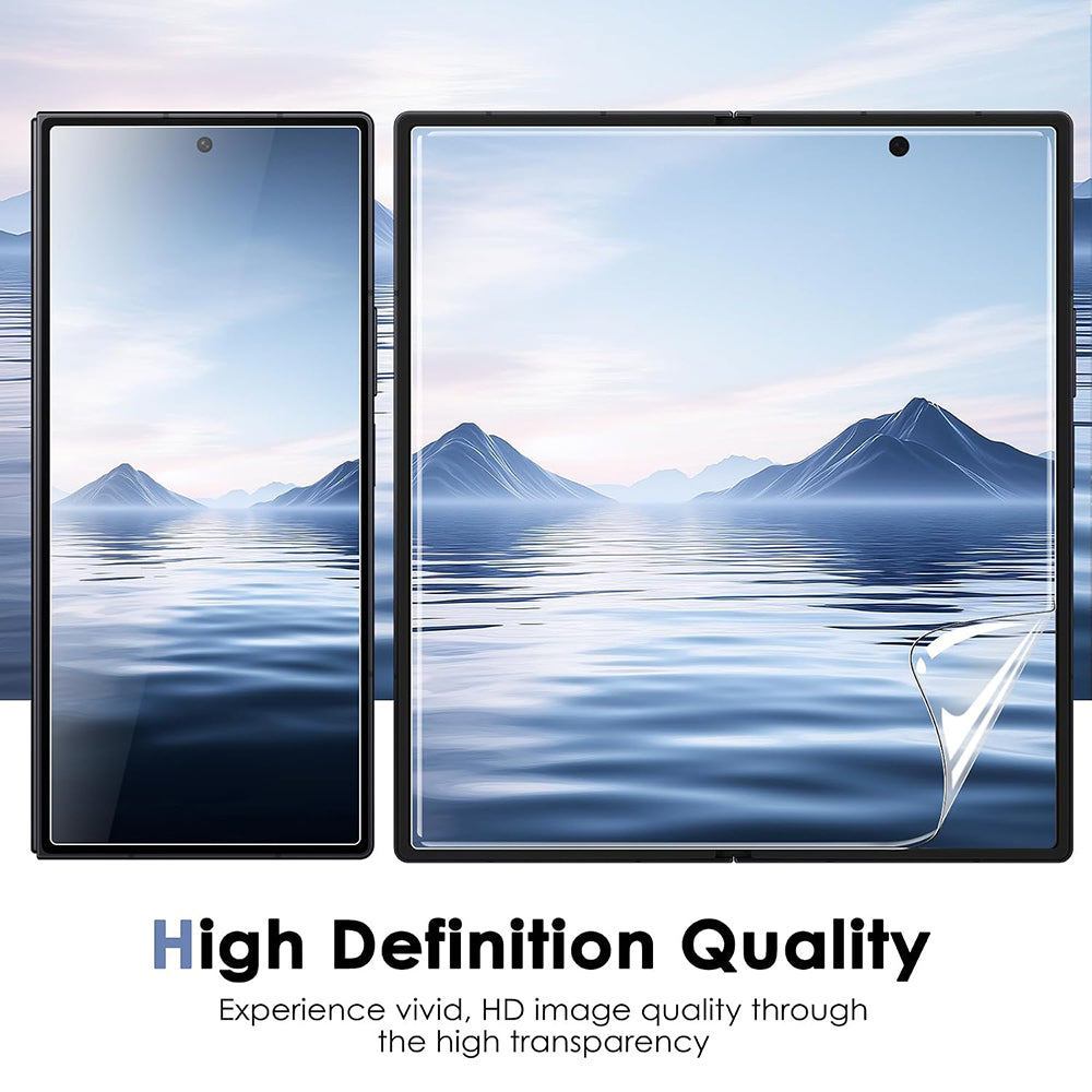 Blueo HD Innenbildschirm-Schutzfolie für Samsung Galaxy Z Fold8 F976, Kunststoff