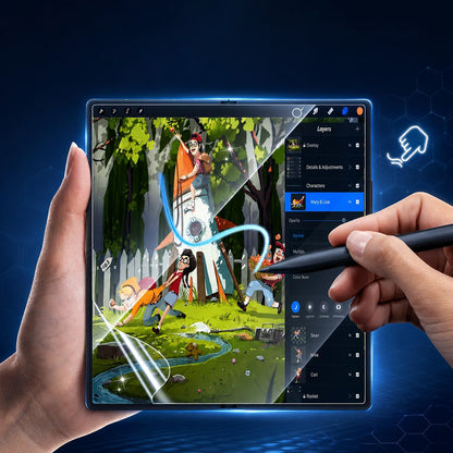 Blueo HD Innenbildschirm-Schutzfolie für Samsung Galaxy Z Fold8 Ultra F971 / Z Fold7 F966, Kunststoff