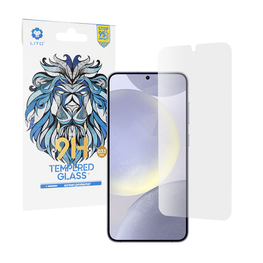 Lito Classic Ultra Thin Displayschutzfolie für Samsung Galaxy S25 Edge S937 / S25+ S936 / S24+ S926, gehärtetes Glas, Full Glue, 2.5D