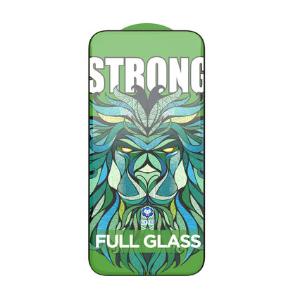 Schutzfolie Lito D+ Max Strong für Apple iPhone 17 Pro, Gehärtetes Glas, Vollverklebung, Schwarz