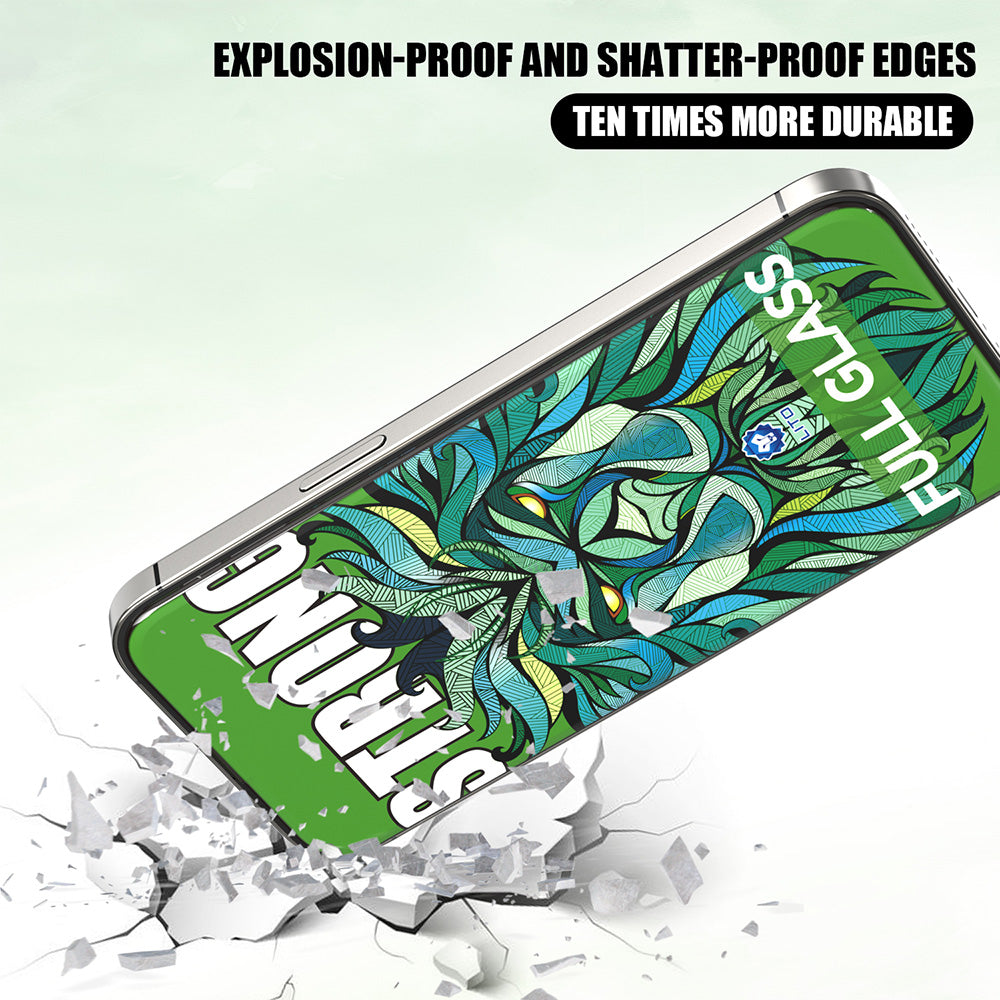 Schutzfolie Lito D+ Max Strong für Apple iPhone 17 Pro, Gehärtetes Glas, Vollverklebung, Schwarz
