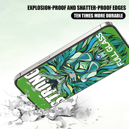 Schutzfolie Lito D+ Max Strong für Apple iPhone 17 Pro, Gehärtetes Glas, Vollverklebung, Schwarz